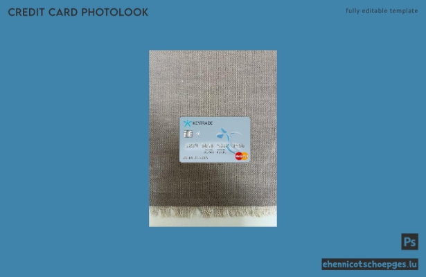 Belgische Keytrade Bank Mastercard Photolook Beispielvorschau